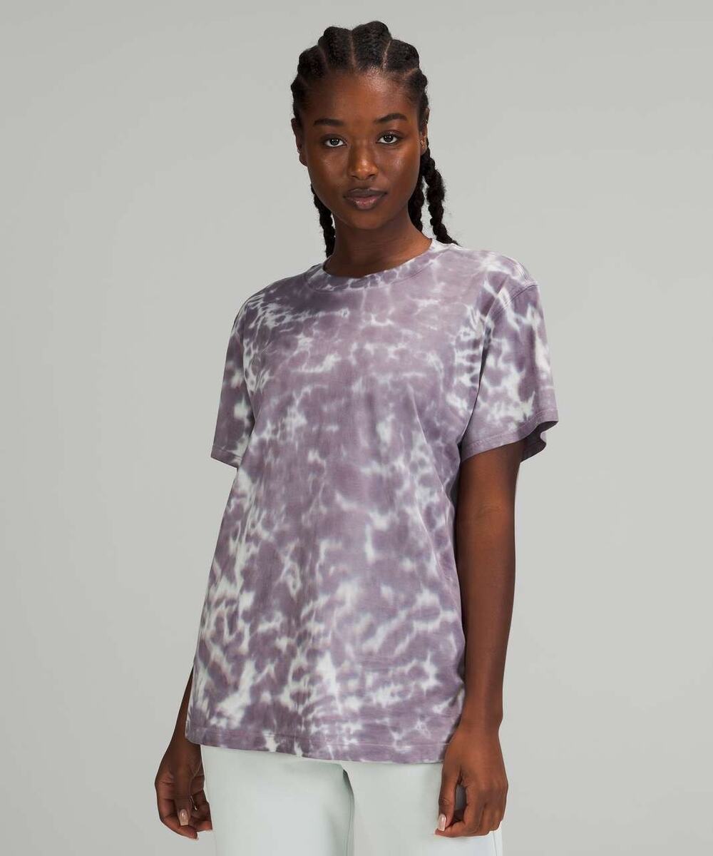 Lululemon | All Yours Tie Dye Short Sleeve Pima Cotton T-Shirt Active Workout